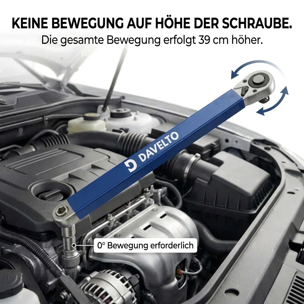 WinkelFix Pro – Für Schrauben, an die kein anderes Werkzeug herankommt
