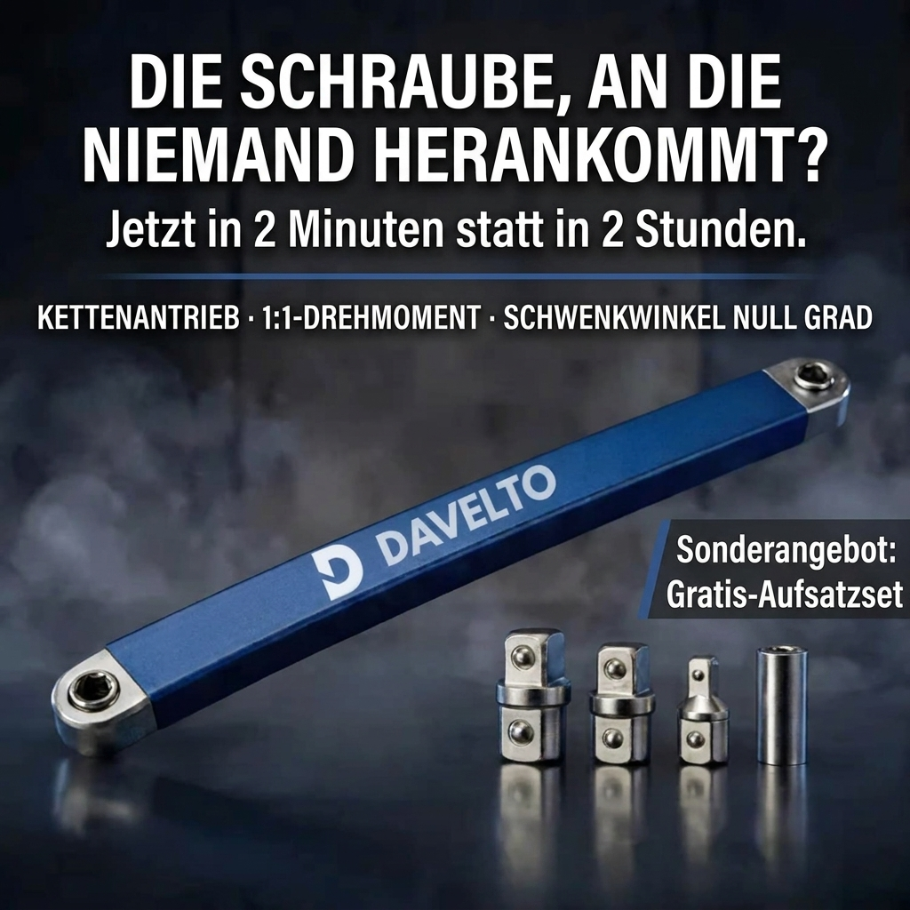 WinkelFix Pro – Für Schrauben, an die kein anderes Werkzeug herankommt