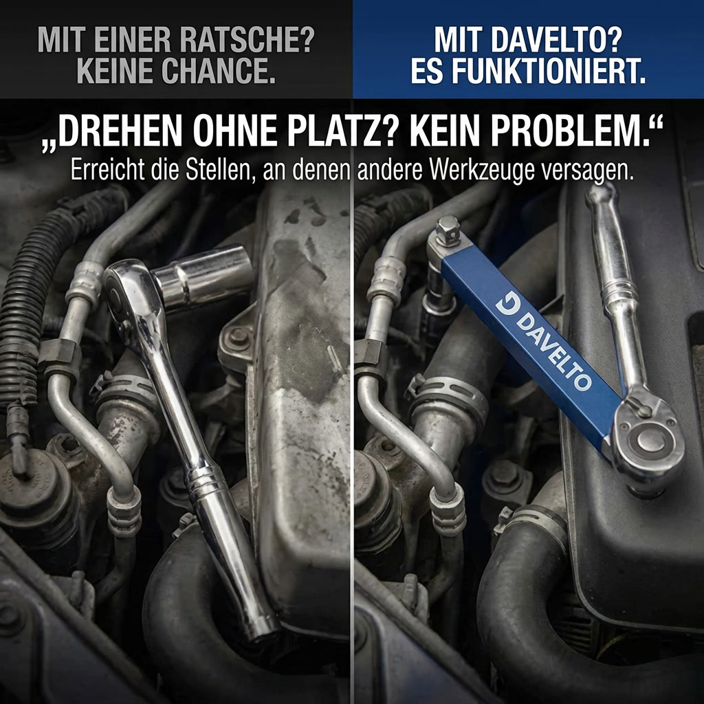 WinkelFix Pro – Für Schrauben, an die kein anderes Werkzeug herankommt