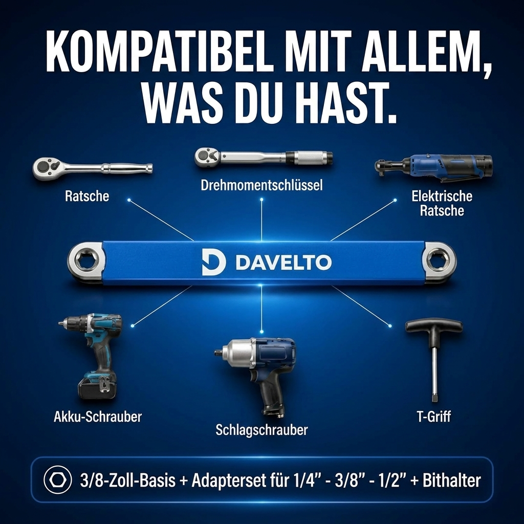 WinkelFix Pro – Für Schrauben, an die kein anderes Werkzeug herankommt